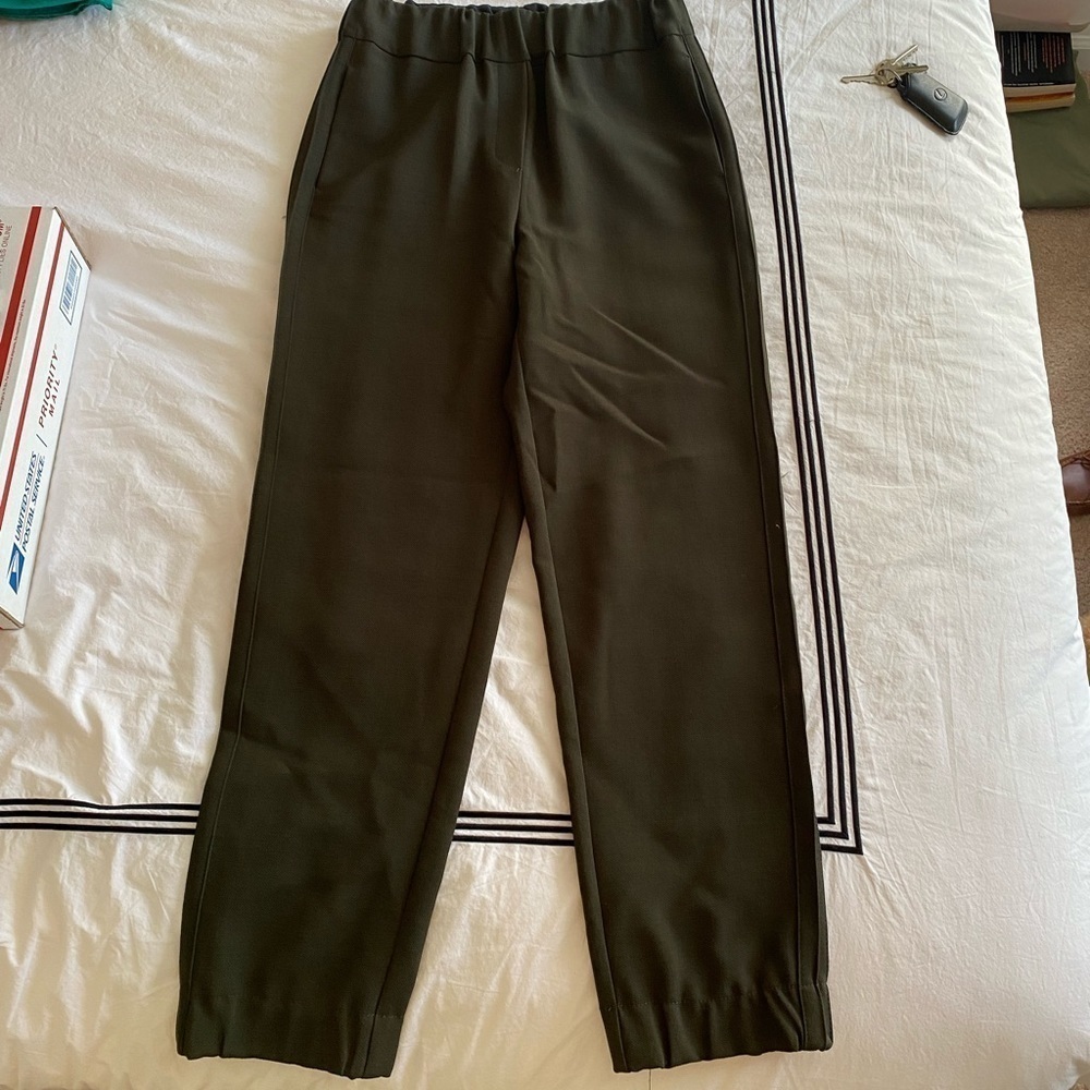 Smarteez- Olive Green Industrial Like Matching Set with Jacket and Jogger Pants - Picture 11 of 16